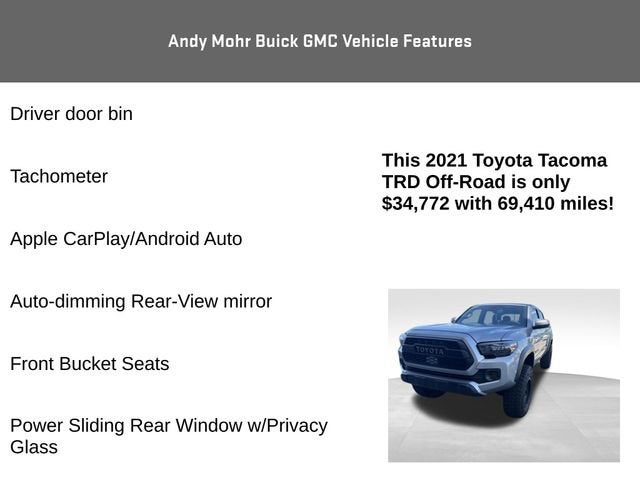 2021 Toyota Tacoma 4WD SR