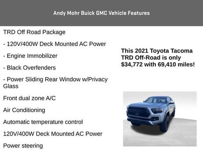 2021 Toyota Tacoma 4WD SR
