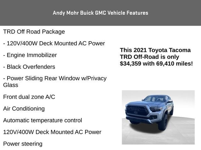 2021 Toyota Tacoma 4WD SR