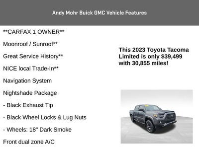 2023 Toyota Tacoma 4WD Limited