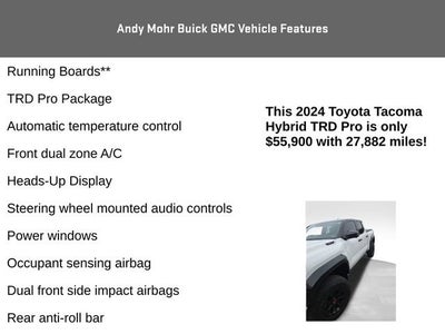 2024 Toyota Tacoma 4WD TRD Sport Hybrid