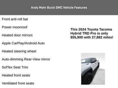 2024 Toyota Tacoma 4WD TRD Sport Hybrid