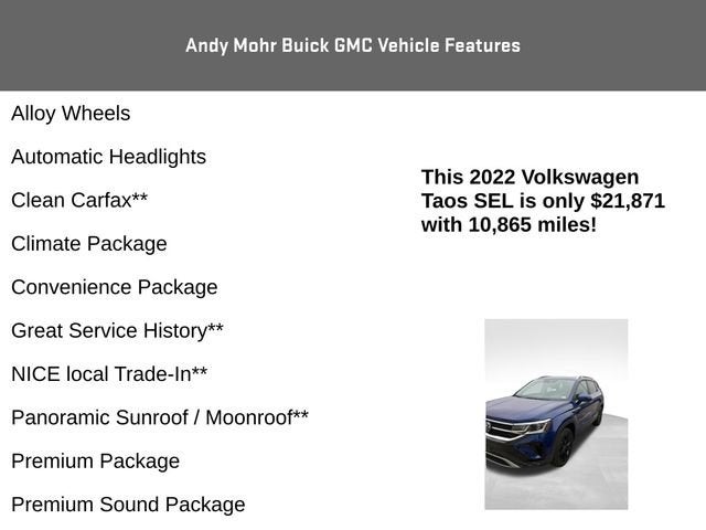 2022 Volkswagen Taos SEL