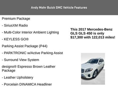 2017 Mercedes-Benz GLS GLS 450