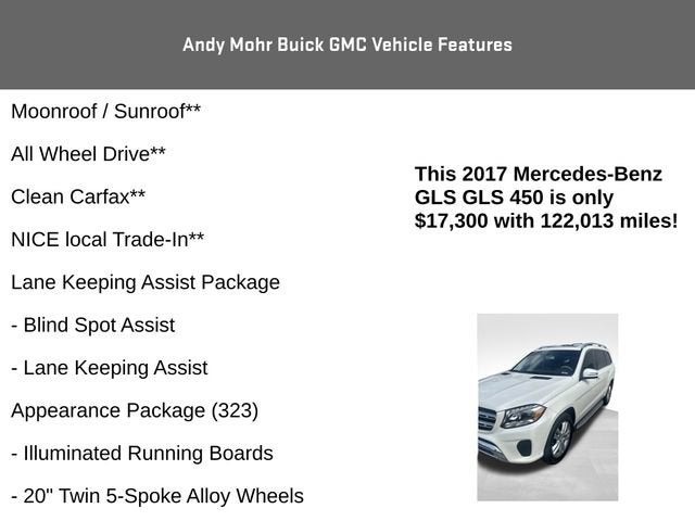 2017 Mercedes-Benz GLS GLS 450