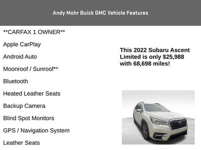 2022 Subaru Ascent Limited