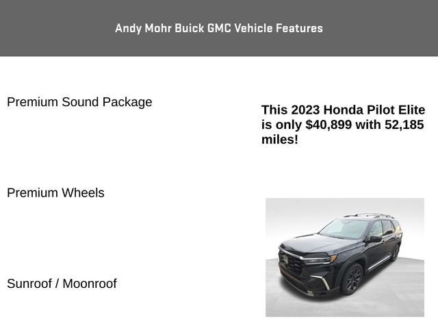 2023 Honda Pilot Elite