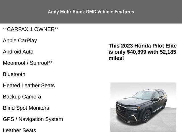 2023 Honda Pilot Elite
