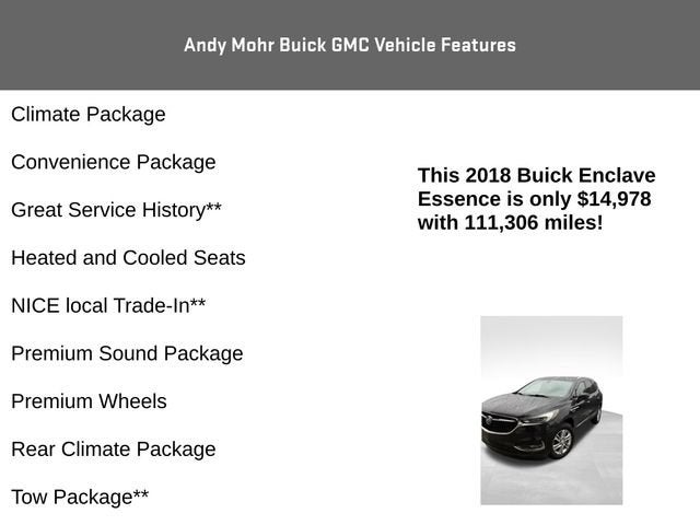 2018 Buick Enclave Essence