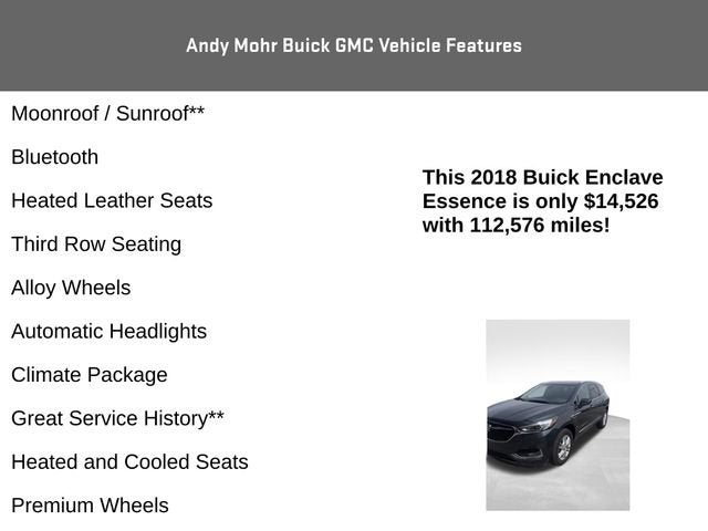2018 Buick Enclave Essence