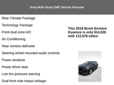 2018 Buick Enclave Essence