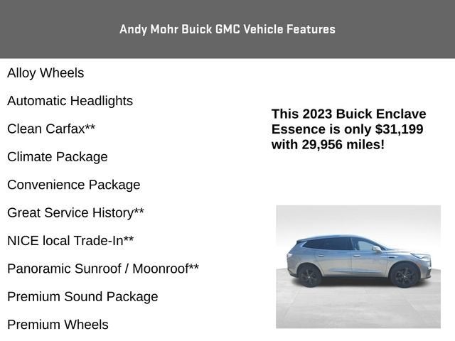 2023 Buick Enclave Essence