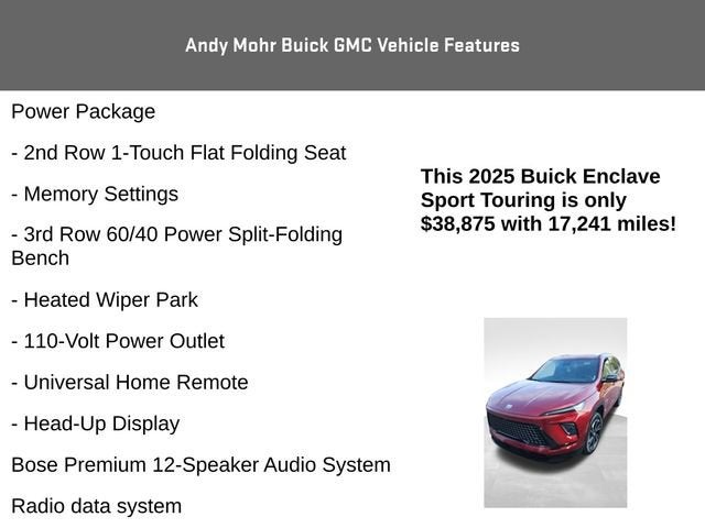 2025 Buick Enclave Sport Touring