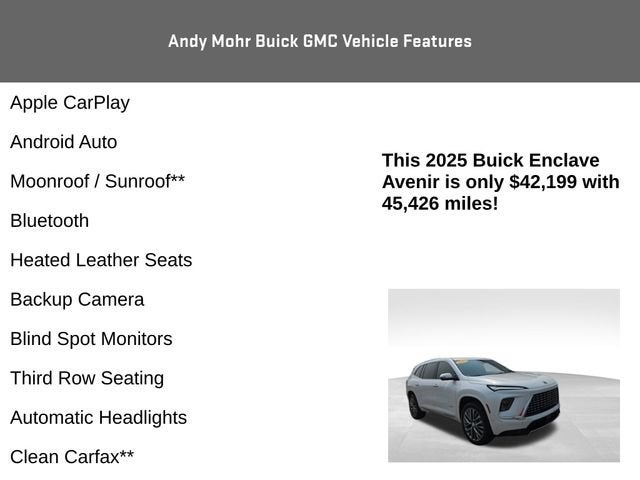 2025 Buick Enclave Avenir