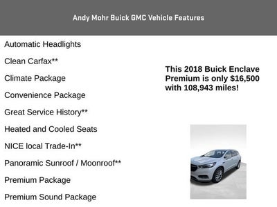 2018 Buick Enclave Premium