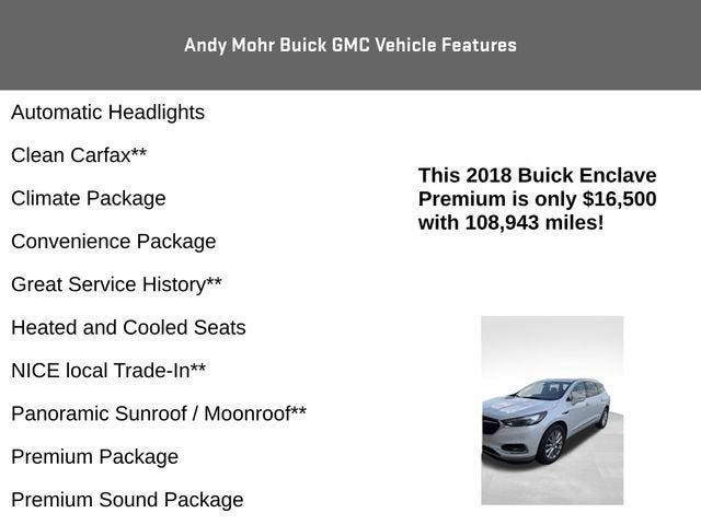 2018 Buick Enclave Premium