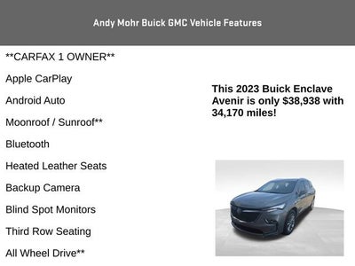 2023 Buick Enclave Avenir