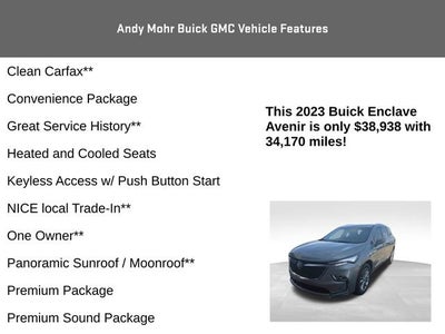 2023 Buick Enclave Avenir