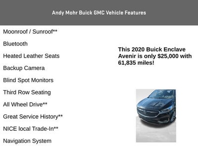 2020 Buick Enclave Avenir