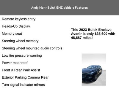 2023 Buick Enclave Avenir