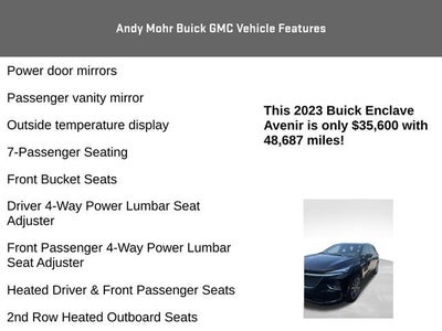 2023 Buick Enclave Avenir