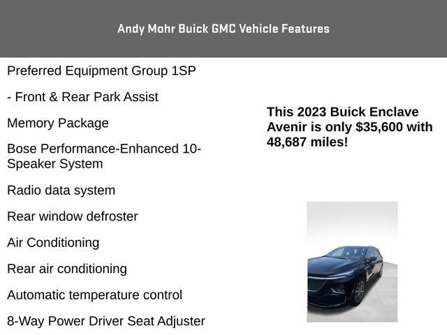 2023 Buick Enclave Avenir
