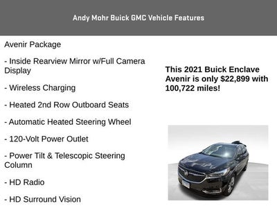 2021 Buick Enclave Avenir