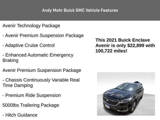 2021 Buick Enclave Avenir