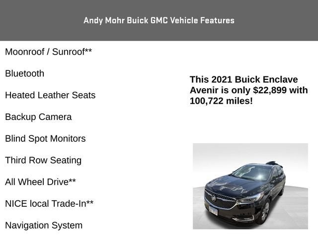 2021 Buick Enclave Avenir