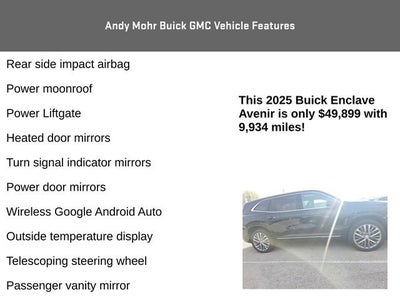 2025 Buick Enclave Avenir