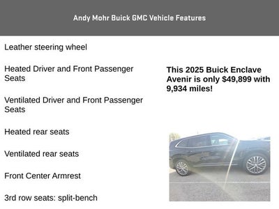 2025 Buick Enclave Avenir