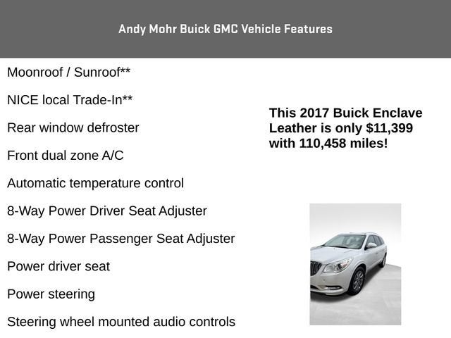 2017 Buick Enclave Leather