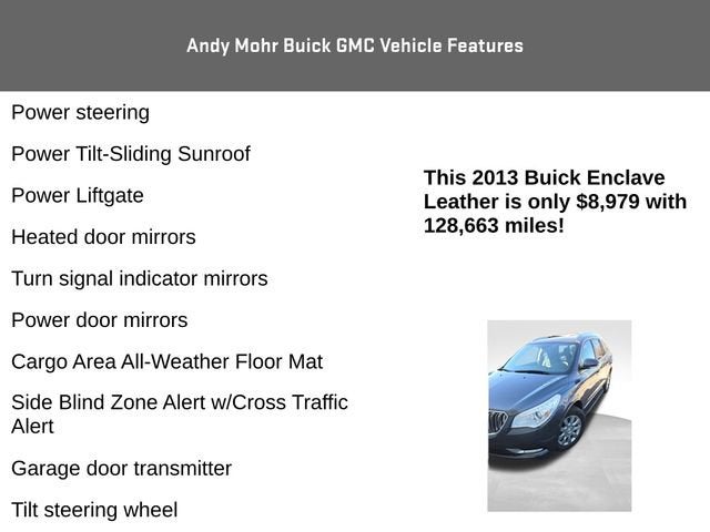 2013 Buick Enclave Leather