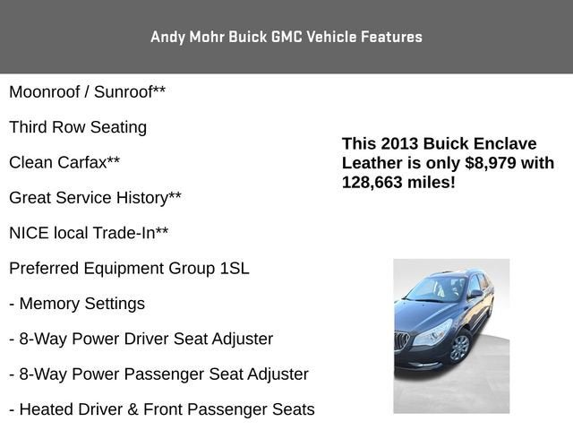 2013 Buick Enclave Leather