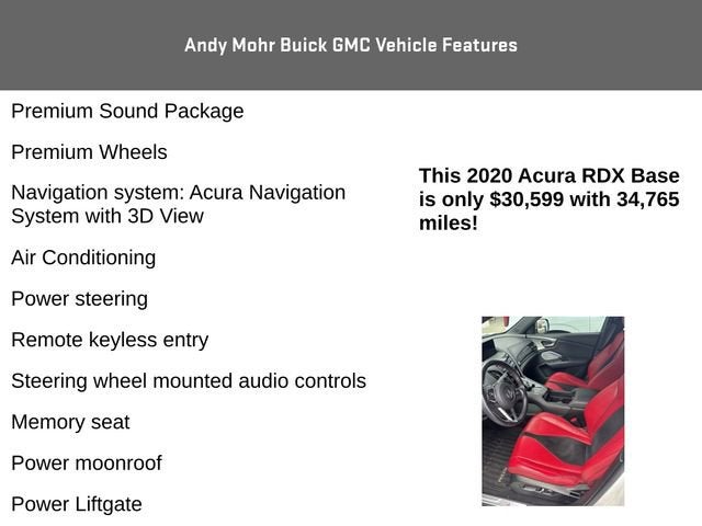 2020 Acura RDX w/A-Spec Pkg