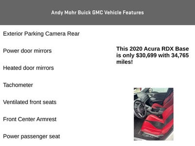 2020 Acura RDX w/A-Spec Pkg
