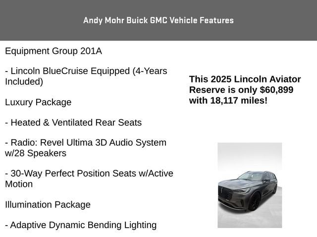 2025 Lincoln Aviator Reserve