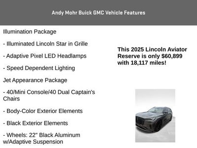 2025 Lincoln Aviator Reserve