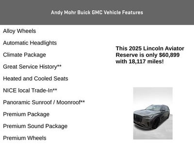 2025 Lincoln Aviator Reserve