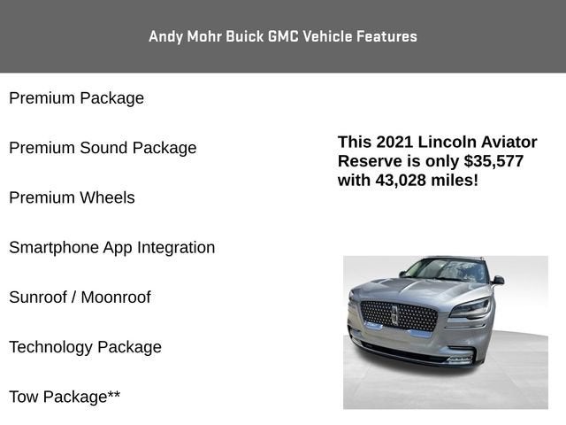 2021 Lincoln Aviator Reserve