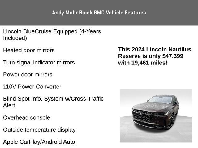 2024 Lincoln Nautilus Reserve