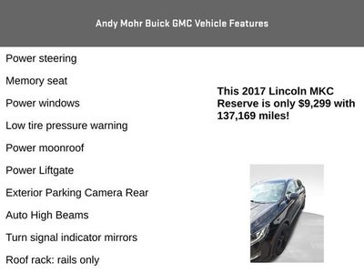 2017 Lincoln MKC Reserve