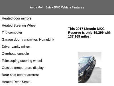 2017 Lincoln MKC Reserve