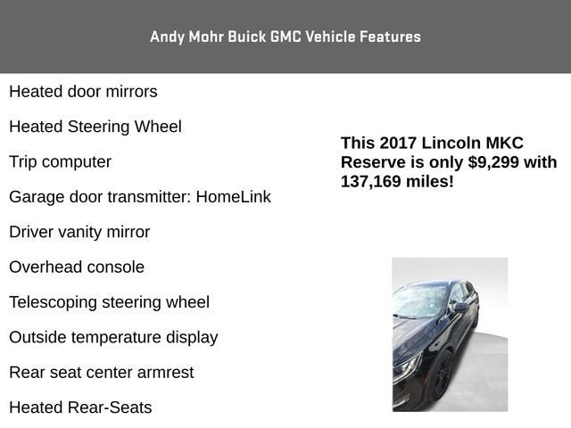 2017 Lincoln MKC Reserve
