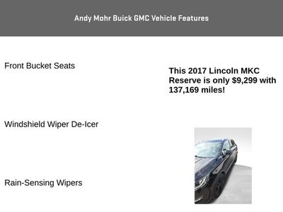 2017 Lincoln MKC Reserve