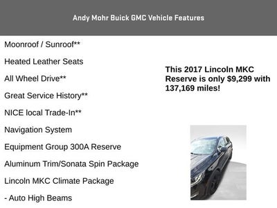 2017 Lincoln MKC Reserve