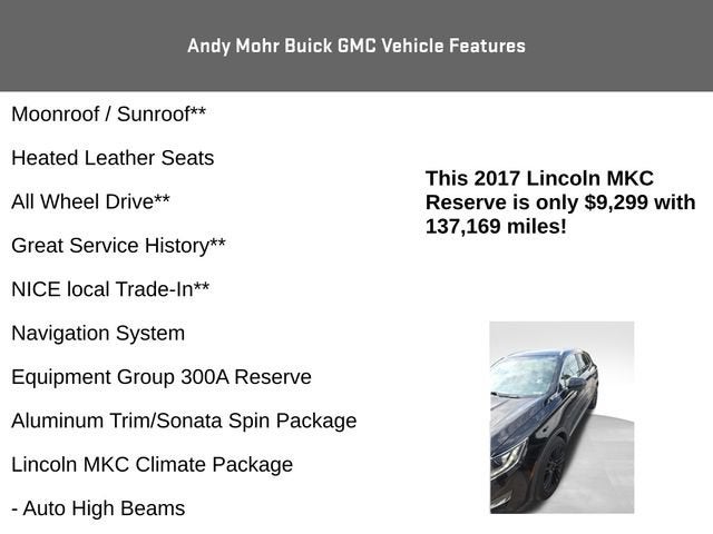 2017 Lincoln MKC Reserve