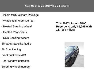2017 Lincoln MKC Reserve