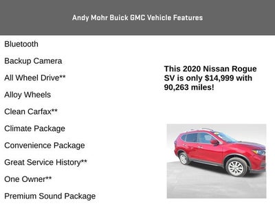 2020 Nissan Rogue SV