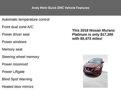 2018 Nissan Murano Platinum
